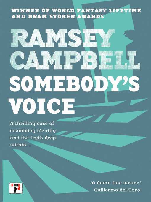 Title details for Somebody's Voice by Ramsey Campbell - Wait list